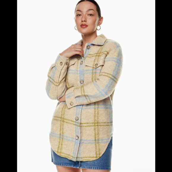 Aritzia Jackets & Blazers - Aritzia Wilfred Free The Ganna™ Shirt Jacket